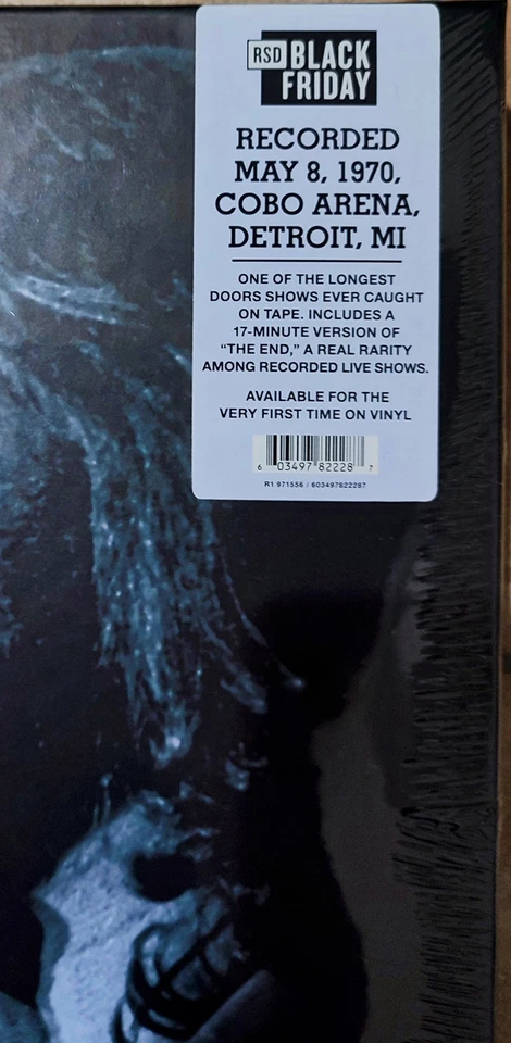 THE DOORS - LIVE IN DETROIT Elektra-Rhino 4x180g LP Box RSD 2024 #7997 NEW -RARE - Immagine 4 di 4