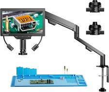 TOMLOV TM3K 3D IPS Digital Microscope with Magnetic Dual Lenses 3D Soldering
