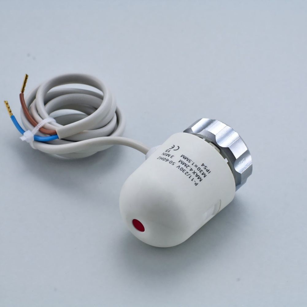 For Underfloor Heating Actuator 230VAC with 100cm Cable and IP43 Rating