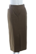 WINDSOR Jupe mi-longue Dames Jupe T EU 38 vert olive style d’affaires