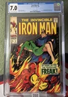 Iron Man #3 CGC 7.0 Graded (Marvel Comics July 1968) Beautiful Slab!