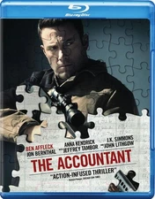 The Accountant Blu-ray Ben Affleck NEW