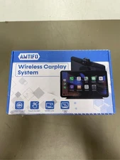 AMTIFO 7'' Wireless Apple CarPlay Screen - Plug & Play Portable CarPlay & Andr 2