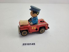 Spielzeug-Auto mit Schwungwerk + Figur Made in China F.C Kinder alt #2510145