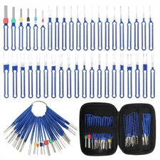 41x Pin Extractor Removal Kit Tool Terminal Ejector Connector w/ Protective Bag