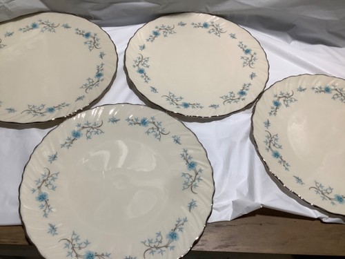 Lenox China Chanson Blue Flowers Silver Trim Replacement & Sets - Picture 2 of 84