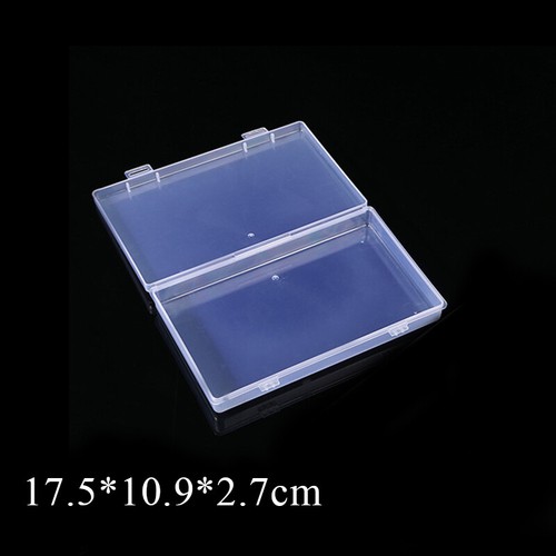 Clear Small Plastic Storage Box Jewelry Beads Organizer Case Container Durable - Picture 18 of 25