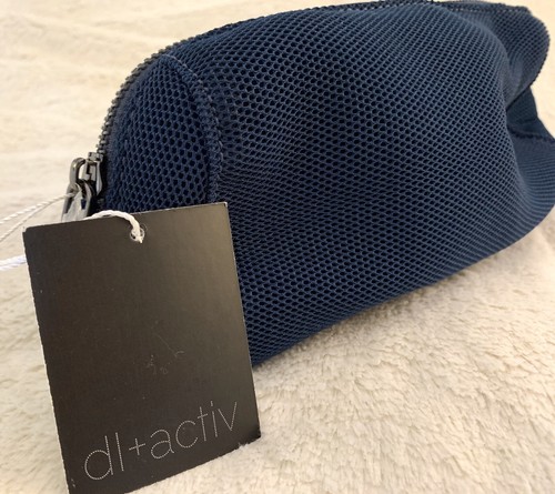 dl + activ Tula Cosmetic Makeup Bag Pouch Navy Retail $40 - Picture 4 of 6