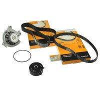 2X Zahnriemen (Conti) + Rolle + Wasserpumpe VW T4 2.4 D 78PS AAB (Ab 02.95)
