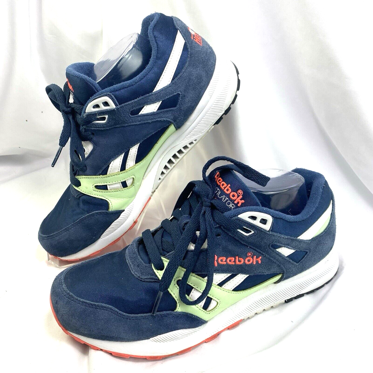 Reebok Ventilator Men's Size Shoes Blue Green White Hexalite
