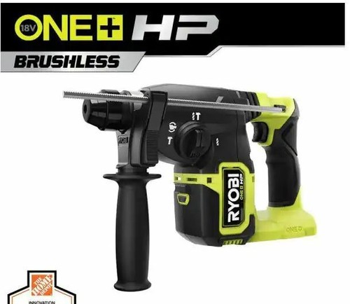 Ryobi P223 ONE+ HP 18V Brushless Cordless 1 in. Rotary Hammer Drill (Tool Only)