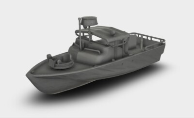 31 ft Patrol Boat Riverine (PBR) Mark II Vietnam Bausatz 3D Druck 1:87 -  1:48