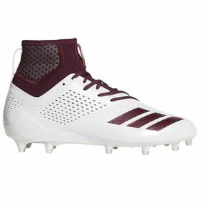 maroon adidas football cleats