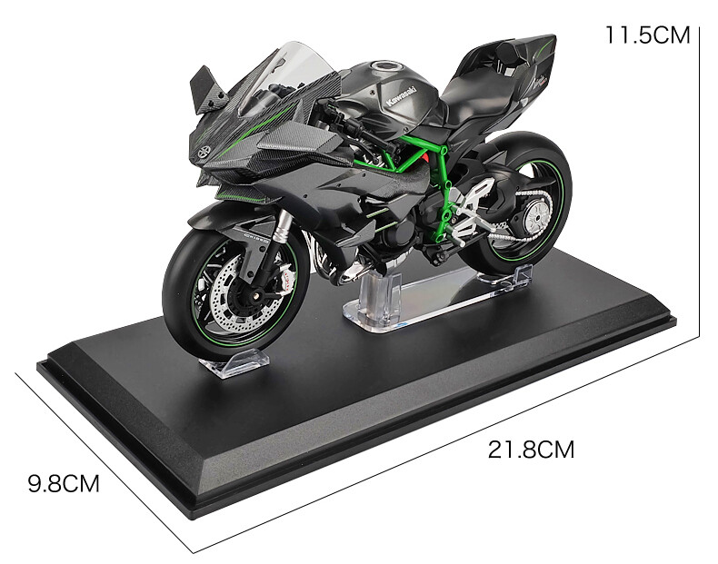 New Aoshima 1/12 Diecast Kawasaki Ninja H2R motorcycle