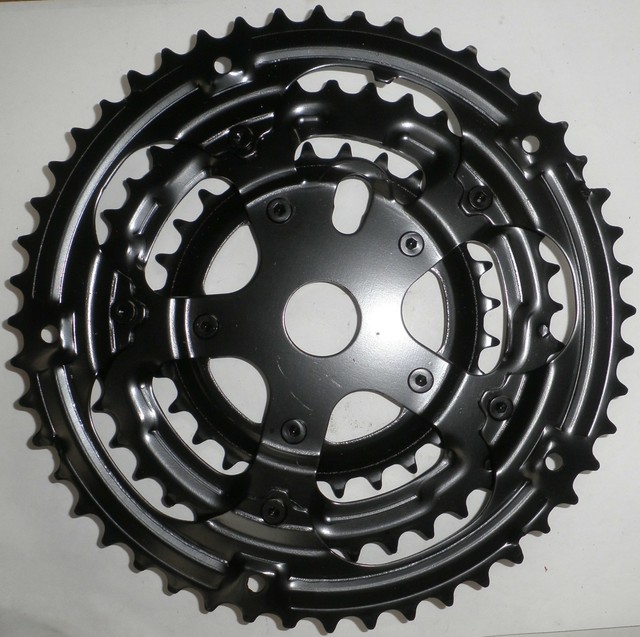 3SPEED BLACK BICYCLE CHAIN RING 28t48t BIKE PARTS 296 eBay