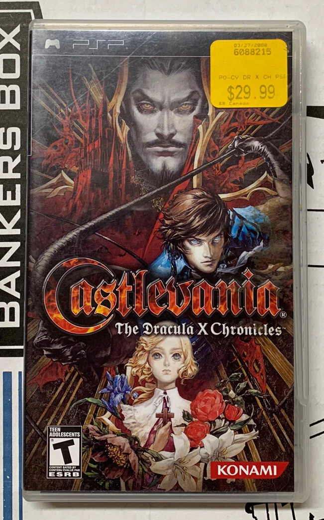 JOGO PSP - CASTLEVANIA: THE DRACULA X CHRONICLES