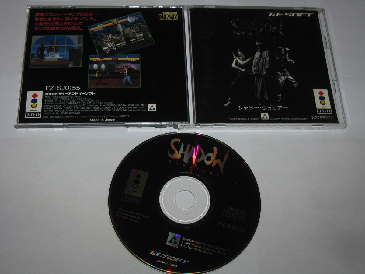 Shadow Warrior Shadow War of Succession 3DO Japan import US Seller