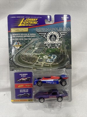 Johnny Lightning Indianapolis 500 Champions Al Unser & 1978 Chevy Corvette 1996