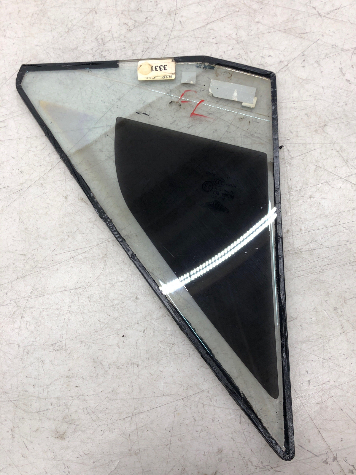 2006-2012 BENTLEY CONTINENTAL FRONT LEFT QUARTER FIXED VENT WINDOW 3W5845115E