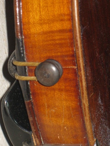as-is antique violin Anton Schroetter Grigenbaumeister Bayern Germany w/ case - Picture 17 of 20