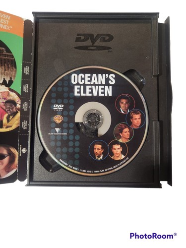 Oceans Eleven Movie DVD George Clooney Julia Roberts (DVD, 2002, Widescreen) - Imagen 4 de 4