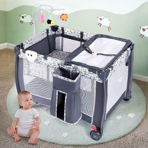 playard with mosquito net