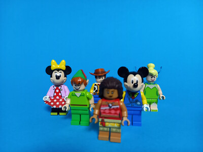 LEGO  Disney Minifiguren Auswahl (3) NEU (Peter Pan, Tinker Bell, Moana...)