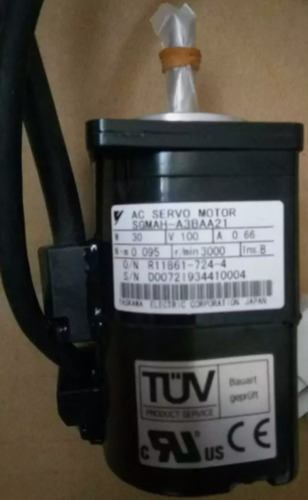 SERVOMOTOR AC YASKAWA SGMAH-A3BAA21 SGMAHA3BAA21 - Imagen 1 de 6