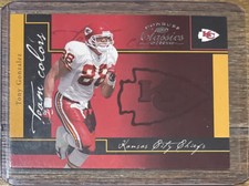 2005 Donruss Classics Team Colors #TC-16 Tony Gonzalez Football HOF Ltd 011/500