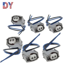 Set of 6 Fuel Injector Plug Connection Wire for 1998-2017 Toyota Corolla