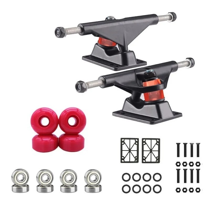 Trucks Wheels Bearings Combo Set - Lightweight Complete Pack