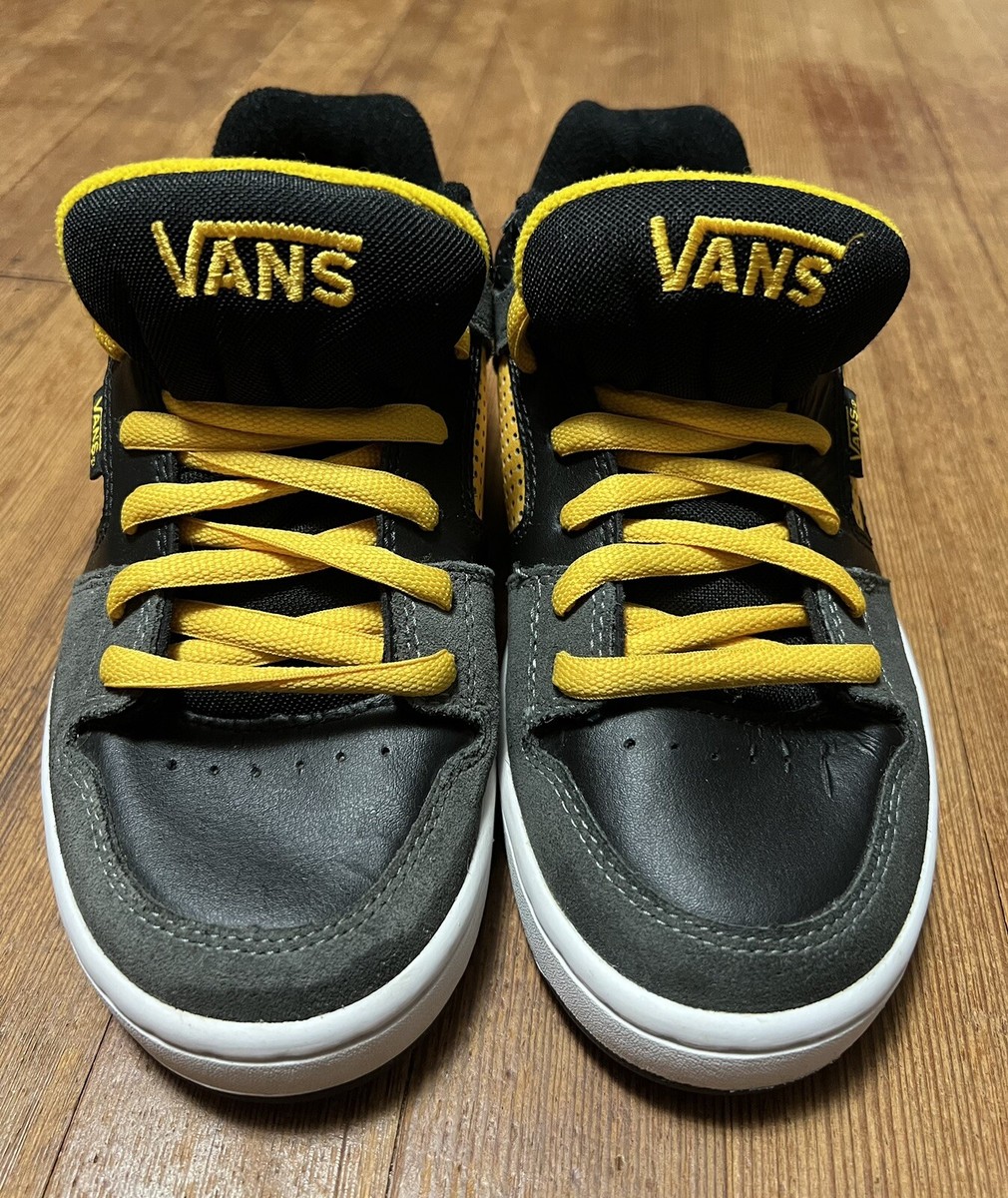 Vans Turmoil Boys sk8 Skate shoes size fat tongue chunky Vtg Ultra Rare  1990