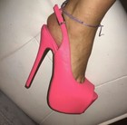 Womens ladies high heel concealed platform pointed classic court shoes pump size