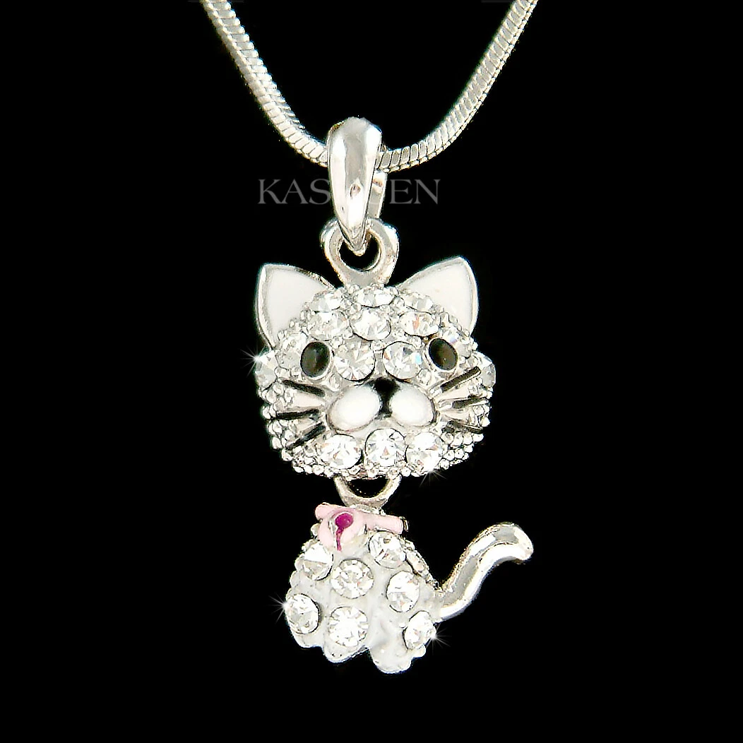 Collana con ciondolo gatto - Lo