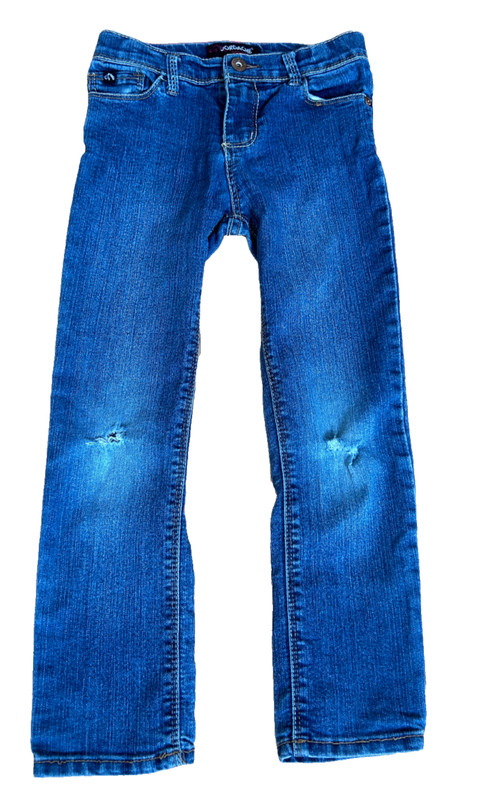JORDACHE KIDS  SKINNY JEANS RIPPED SIZE 5T