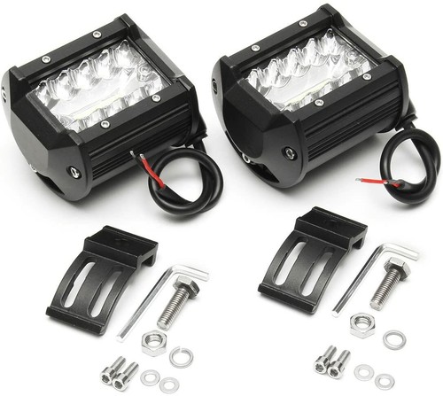 20" Inch LED Light Bar Combo Offroad Truck+4'' Work Pods For Jeep UTE 4WD ATV - Picture 4 of 12