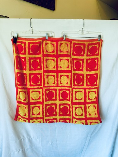 Vintage Regency Mod Colorful Beach Towel Made in Japan - Picture 5 of 7