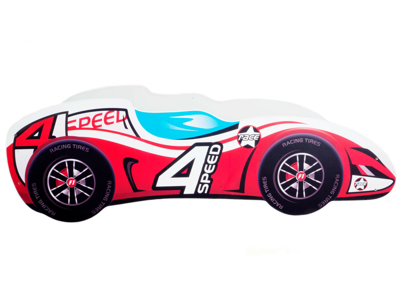 F1 Racing Car Bed 4 Speed Children Boys Girls Bed with MATTRESS 140x70cm +pillow eBay