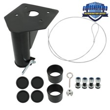 Adjustable 12 15 17 Forward Offset Fifth 5th Wheel Adapter Hitch To Gooseneck