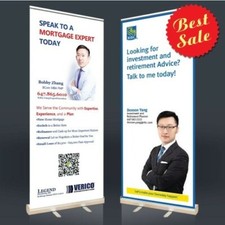 Best Price for Roll-up Banner (Retractable) 33.5x80"  with Free Printing