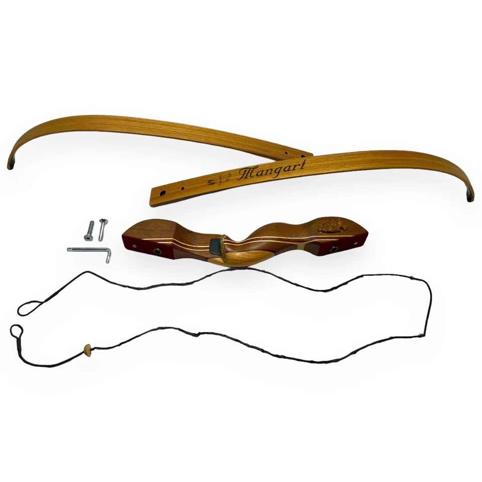 Tamars Mangart RIGHT Handed Bow 62” 50# Wooden Recurve Takedown Hunting Archery - Image 2 of 4