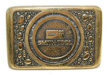 1981 Smith Tool Solid Brass Belt Buckle BTS Made in USA