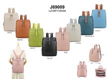 LONG&SON Women's Backpack Fashion & Stylish PU Leather Ladies School College UK.