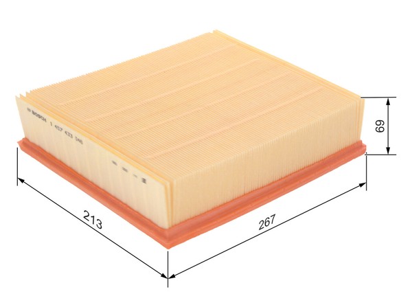 Bosch 1 457 433 046 Luftfilter FüR Audi, Seat-image