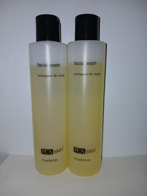 (2) PCA 7oz Skin Facial Wash Gentle Cleansers Normal & Combination