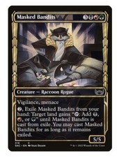 NM Var Masked Bandits, MTG, Streets of New Capenna, Magic the Gathering, 319
