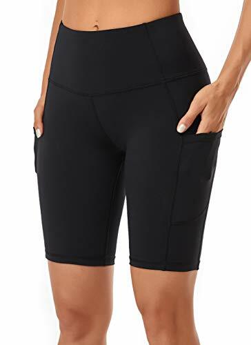 womens yoga shorts with pockets