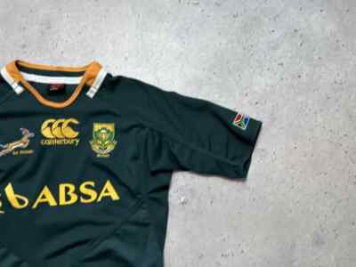 Canterbury South Africa Rugby Jersey Rare Vintage | eBay