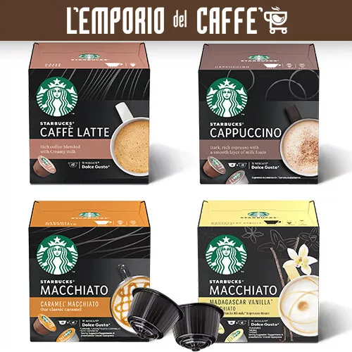 Starbucks Dolce gusto Madagascar vanilla macchiato coffee caps Order Online