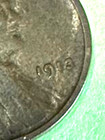 1913 Lincoln wheat penny, rare,  L of Liberty on the rim RARE — photo 10